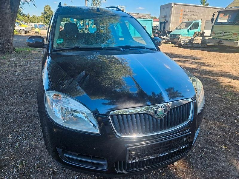 Gebraucht Skoda Roomster Plus Edition 69 PS (50 kW) 2009 Schwarz Van / Kleinbus
