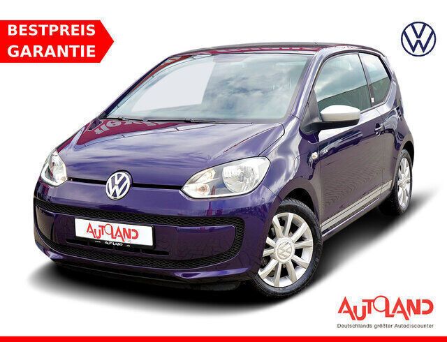 Blau Gebraucht 2016 VW up! CLUB Kleinwagen | 8.990 € (Teuer) - Bild 1/4