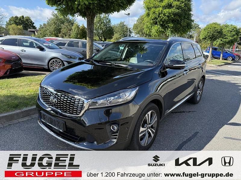 (abp) auroraschwarz met Gebraucht 2018 Kia Sorento 3 SUV | 24.995 € (Fairer Preis) - Bild 1/4