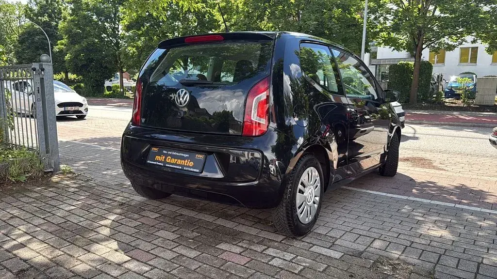 Gebraucht VW up! move up! 60 PS (44 kW) 2014 Schwarz Kleinwagen
