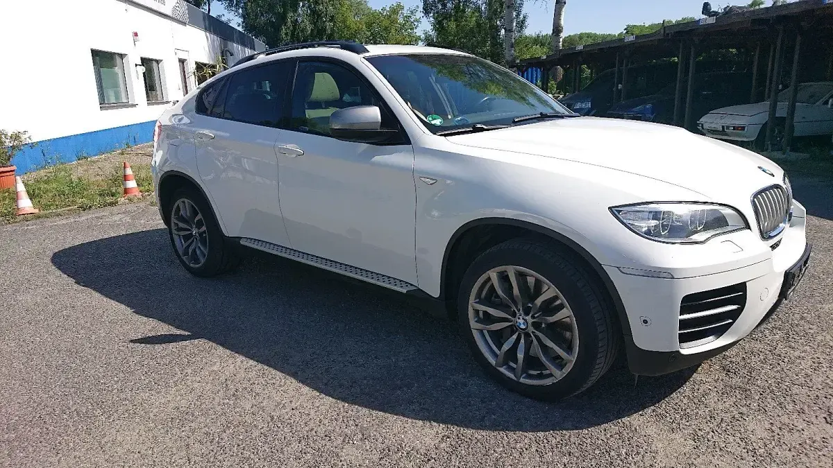 Gebraucht BMW X6 M50 380 PS (279 kW) 2013 Weiß SUV