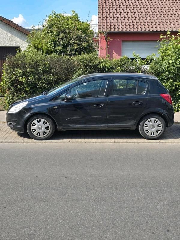 Schwarz Gebraucht 2007 Opel Corsa Kleinwagen | 550 € - Bild 1/4