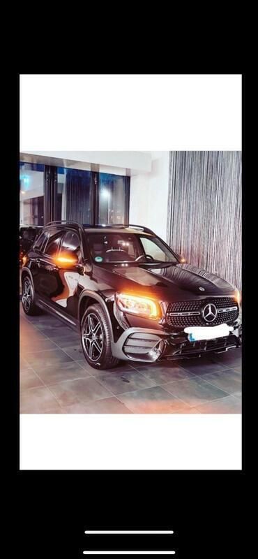 Schwarz Gebraucht 2022 Mercedes GLB200 AMG line SUV | 37.899 € (Fairer Preis) - Bild 1/4