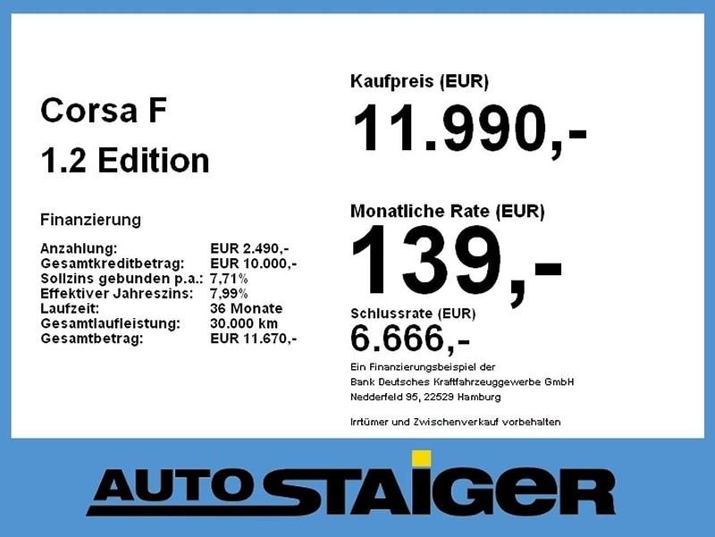 Gebraucht Opel Corsa Edition 75 PS (55 kW) 2022 Chili rot Kleinwagen