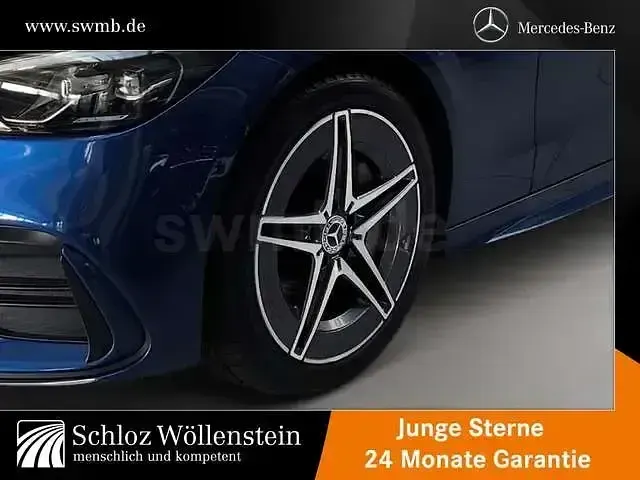 Gebraucht Mercedes C220 AMG 200 PS (147 kW) 2022 Blau Kombi