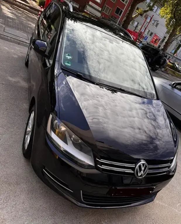 Gebraucht VW Sharan 150 PS (110 kW) 2011 Schwarz Van / Kleinbus