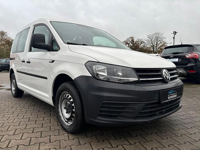 Gebraucht VW Caddy 75 PS (55 kW) 2016 Weiß Van / Kleinbus