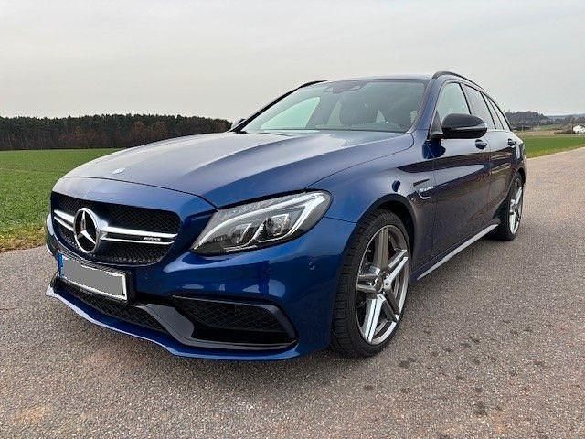 Blau Gebraucht 2015 Mercedes C63 AMG AMG Kombi | 39.990 € (Superpreis) - Bild 1/4