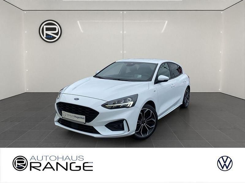 Weiß Gebraucht 2019 Ford Focus ST-Line Limousine | 17.980 € (Etwas zu teuer) - Bild 1/4