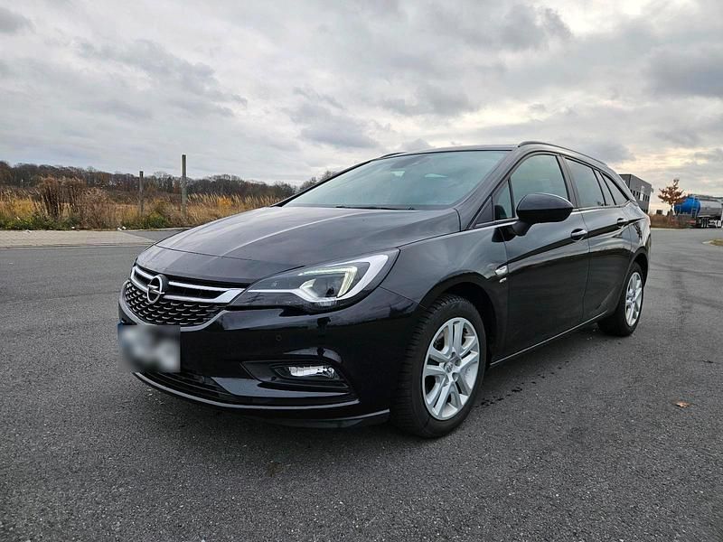 Gebraucht Opel Astra 136 PS (100 kW) 2018 Schwarz Kombi
