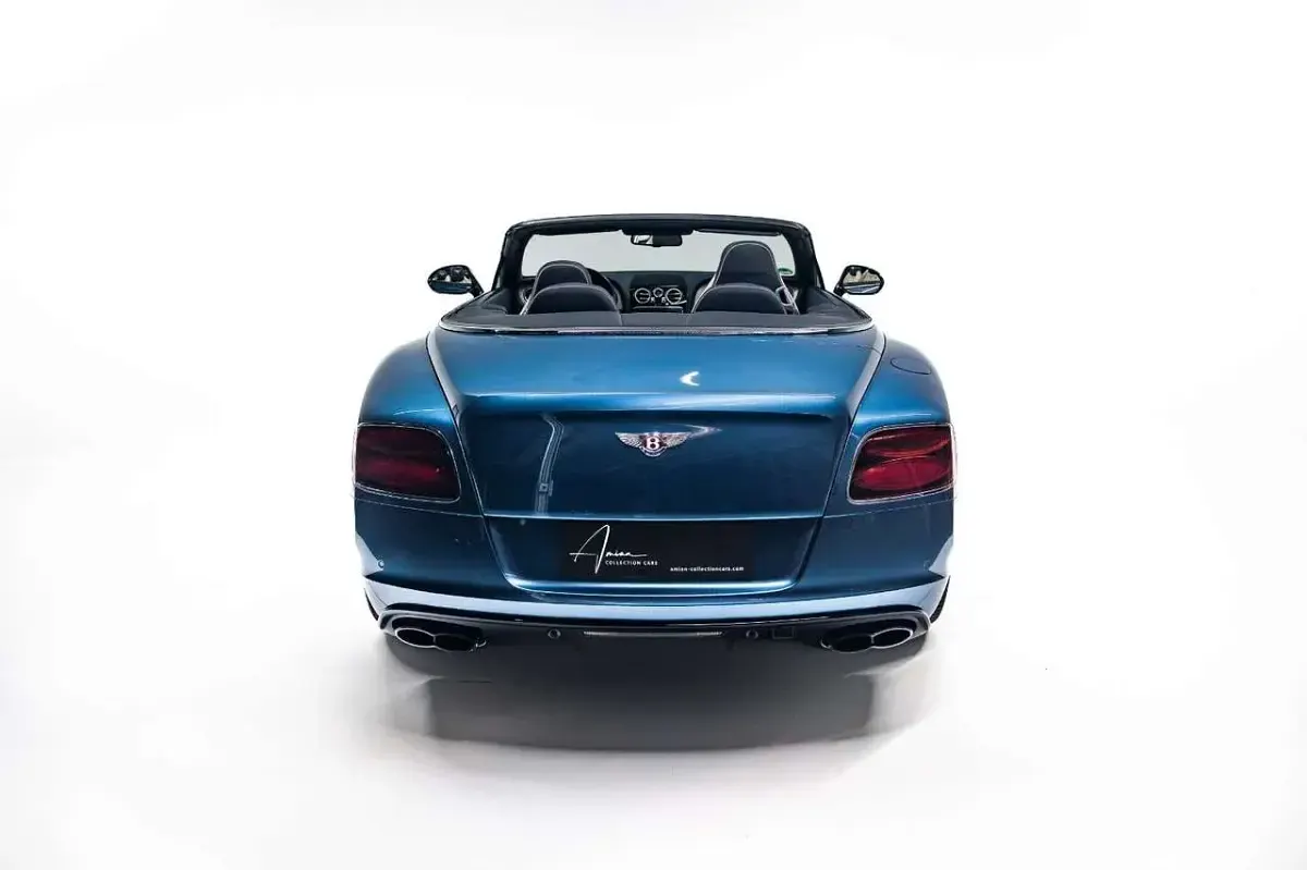 Second-hand Bentley Continental GT Convertible 529 CP (389 kW) 2014 Albastru Cabrio