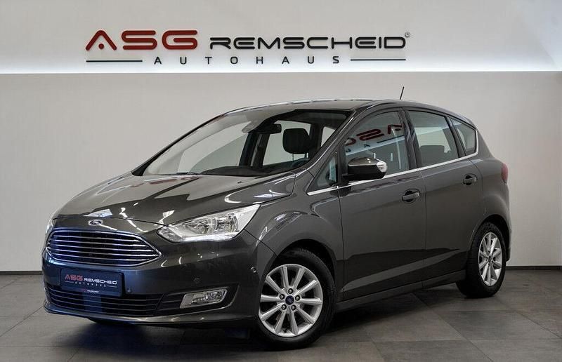 Grau Gebraucht 2019 Ford C-MAX Titanium Van / Kleinbus | 15.870 € (Fairer Preis) - Bild 1/3