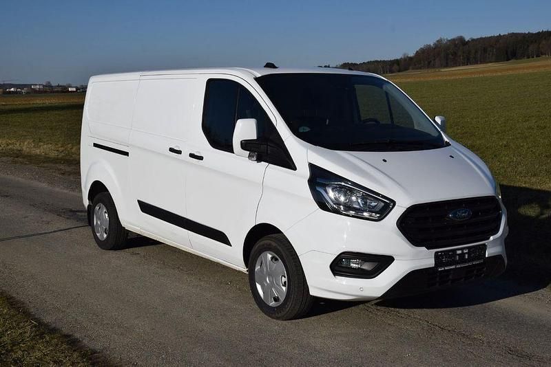 Gebraucht Ford Transit Custom Trend 131 PS (96 kW) 2021 Weiß Van / Kleinbus