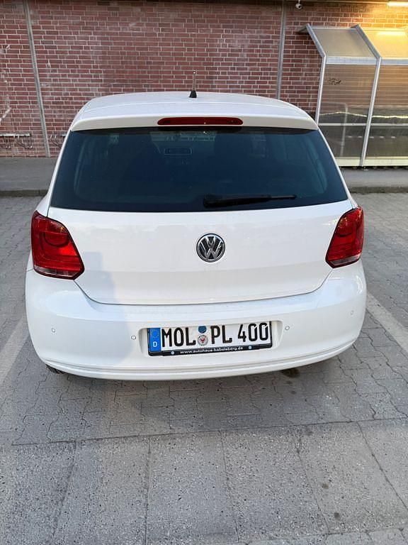 Gebraucht VW Polo Comfortline 69 PS (50 kW) 2010 Weiß Kleinwagen
