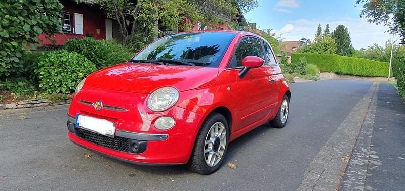 Rot Gebraucht 2008 Fiat 500 Limousine | 1.550 € (Fairer Preis) - Bild 1/4