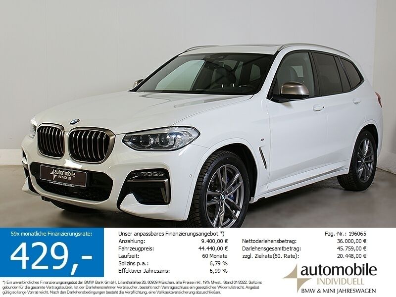 Alpinweiss Gebraucht 2020 BMW X3 Performance SUV | 42.840 € (Guter Preis) - Bild 1/4