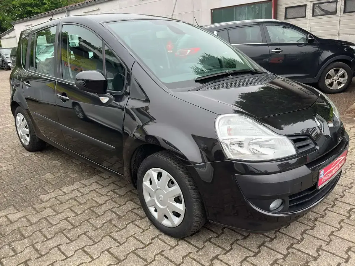 Gebraucht Renault Grand Modus Dynamique 111 PS (81 kW) 2010 Perlmuttschwarz Van / Kleinbus