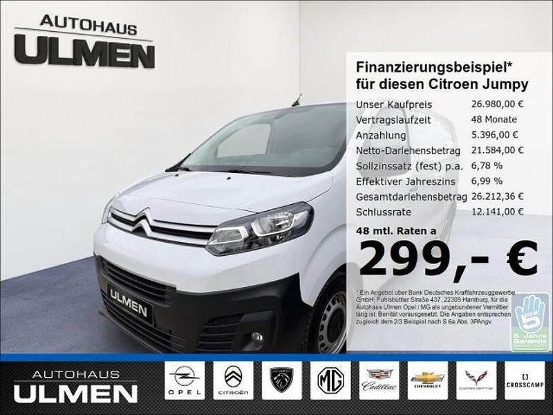 Weiss Gebraucht 2023 Citroën Jumpy Van / Kleinbus | 26.980 € (Fairer Preis) - Bild 1/4