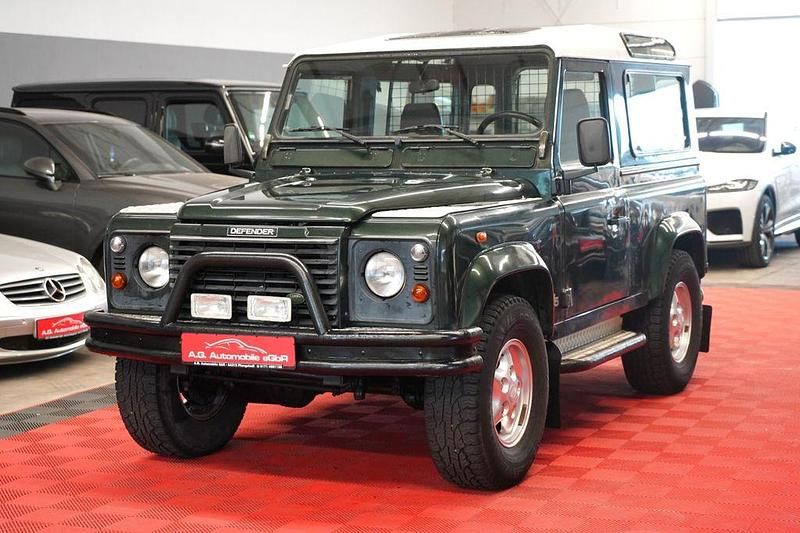 Grün Gebraucht 1999 Land Rover Defender S SUV | 19.950 € - Bild 1/4