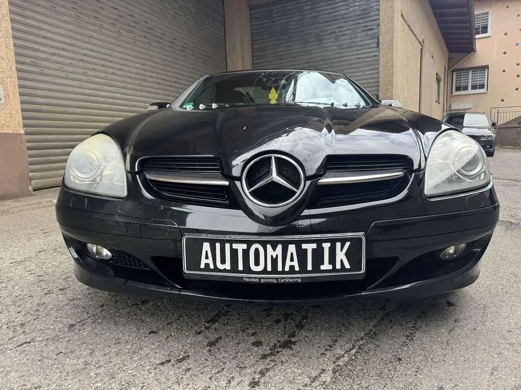 Gebraucht Mercedes SLK350 272 PS (200 kW) 2007 Schwarz Cabrio