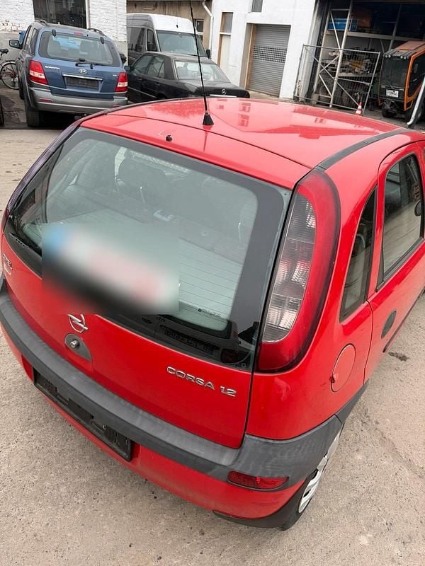 Gebraucht Opel Corsa Comfort 75 PS (55 kW) 2001 Rot Kleinwagen