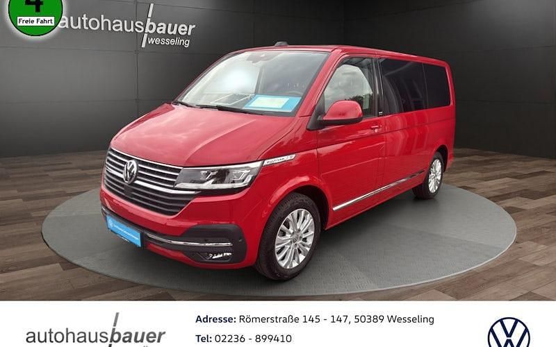 Gebraucht VW Multivan Generation Six 150 PS (110 kW) 2021 Rot Van