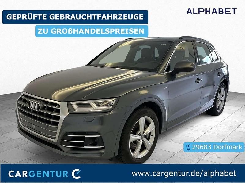 Grau Gebraucht 2020 Audi Q5 S-Line SUV | 25.497 € (Superpreis) - Bild 1/2