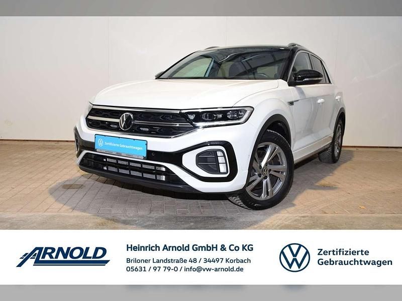 Pure white Gebraucht 2024 VW T-Roc R-line SUV | 32.990 € (Etwas zu teuer) - Bild 1/4