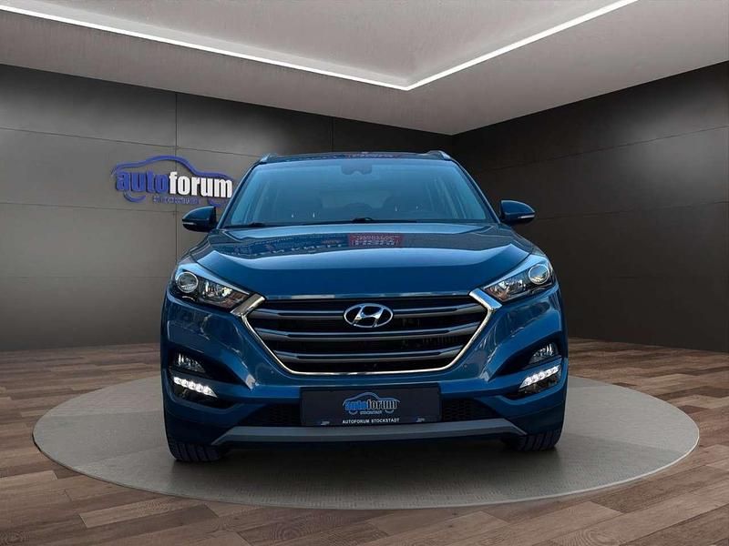 Second-hand Hyundai Tucson Style 177 CP (130 kW) 2018 Albastru SUV