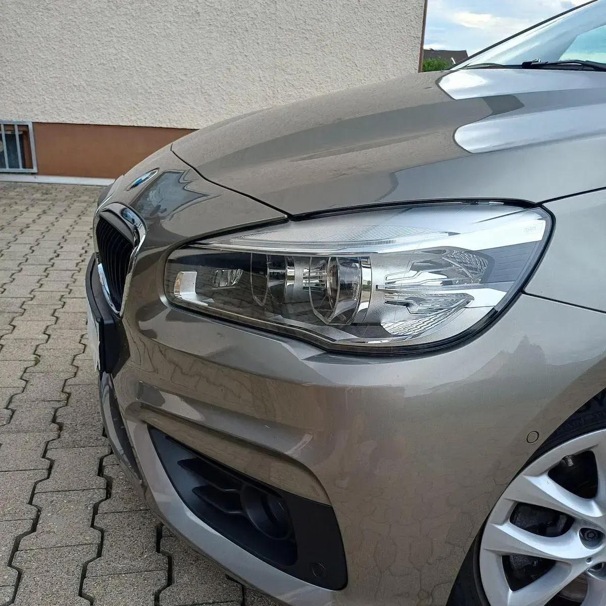 Gebraucht BMW 220 Gran Tourer 190 PS (139 kW) 2017 Grau Van / Kleinbus