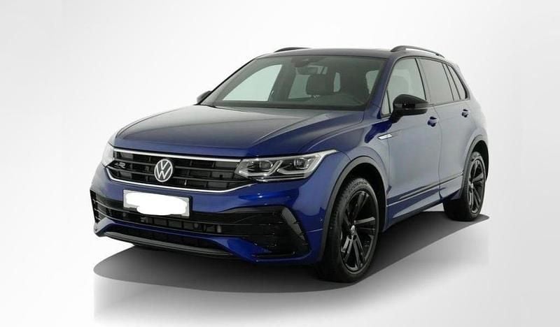 Blau Gebraucht 2022 VW Tiguan R-line SUV | 25.700 € (Superpreis) - Bild 1/4