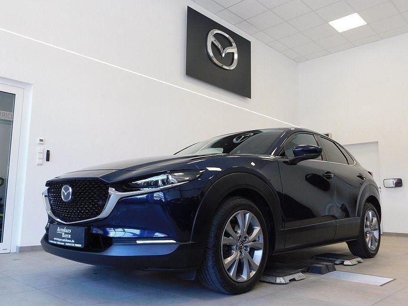 Gebraucht Mazda CX-30 Selection 122 PS (89 kW) 2021 Blau SUV