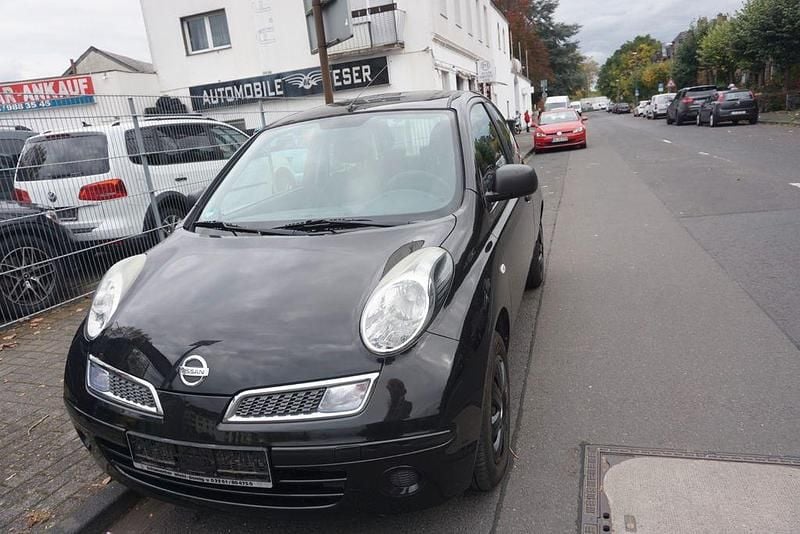 Schwarz Gebraucht 2010 Nissan Micra Visia Kleinwagen | 1.999 € (Fairer Preis) - Bild 1/4