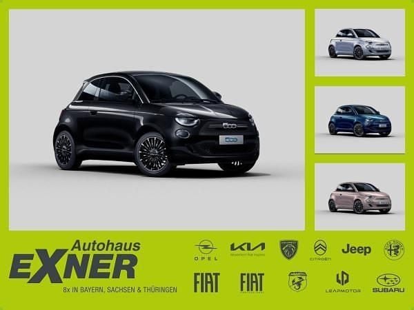 Gelb (amalfi gelb) Neu 2025 Fiat 500e La Prima Kleinwagen | 24.990 € (Superpreis) - Bild 1/4