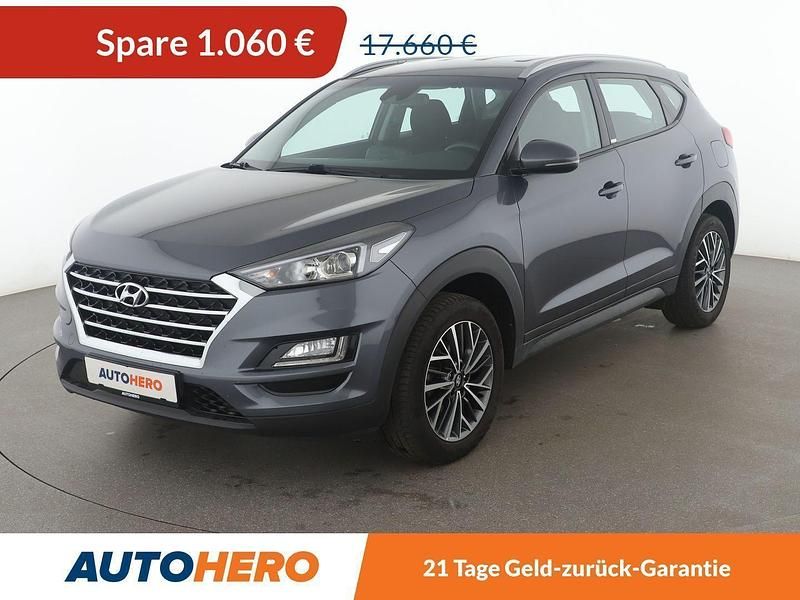 Grau Gebraucht 2020 Hyundai Tucson Advantage SUV | 16.600 € (Superpreis) - Bild 1/3