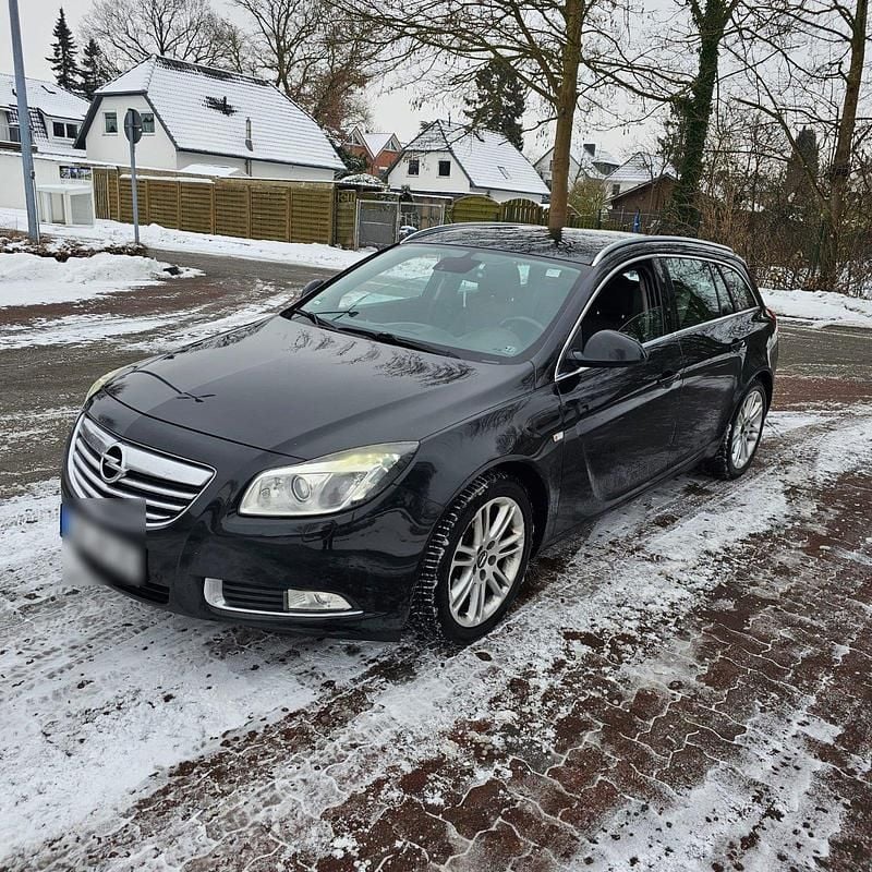 Gebraucht Opel Insignia 163 PS (119 kW) 2010 Schwarz Kombi