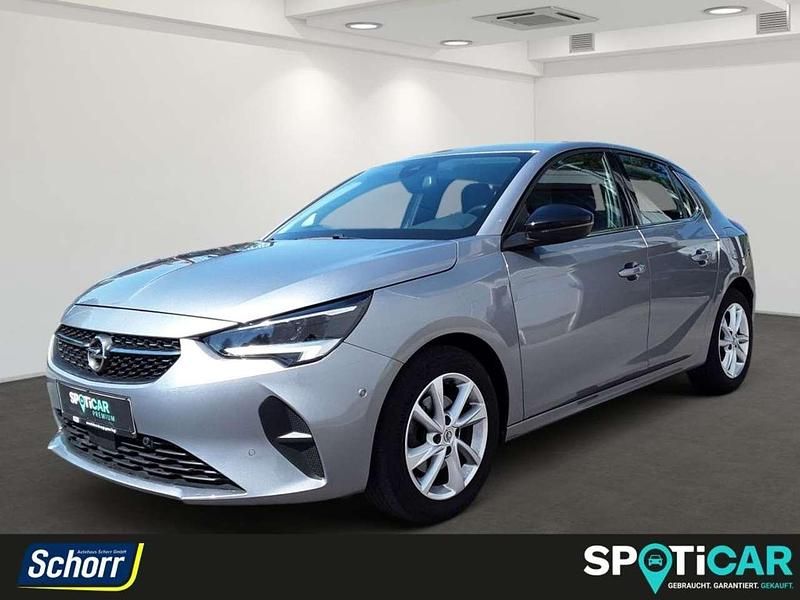 Quarz silber (metallic) (bei Gebraucht 2022 Opel Corsa Elegance Kleinwagen | 13.900 € (Fairer Preis) - Bild 1/4