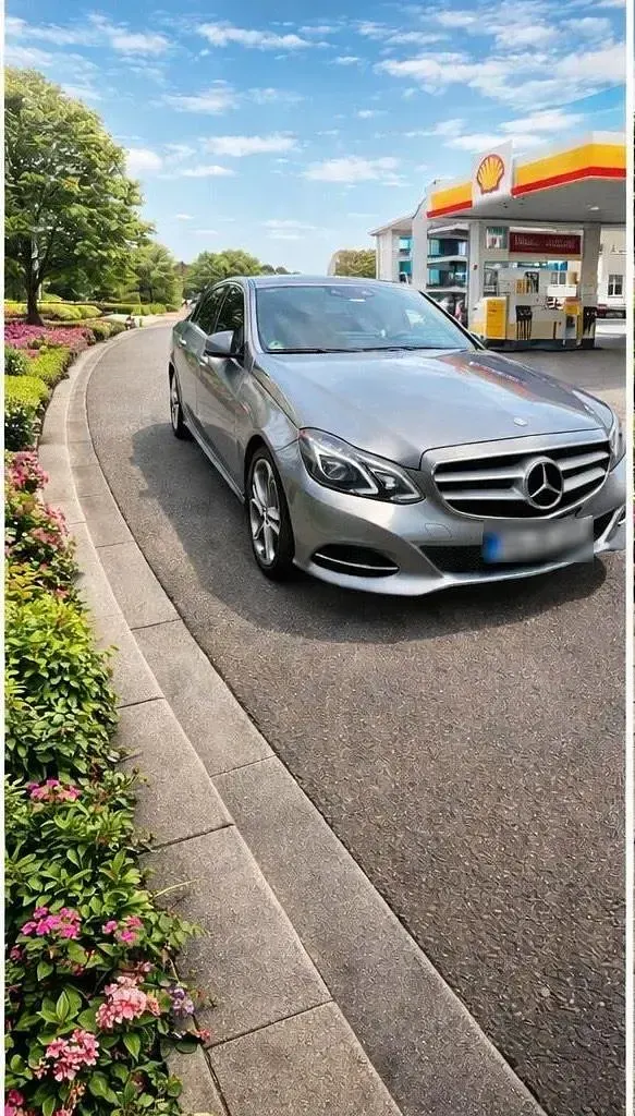 Brugt Mercedes E500 408 HK (300 kW) 2013 Sølv Sedan