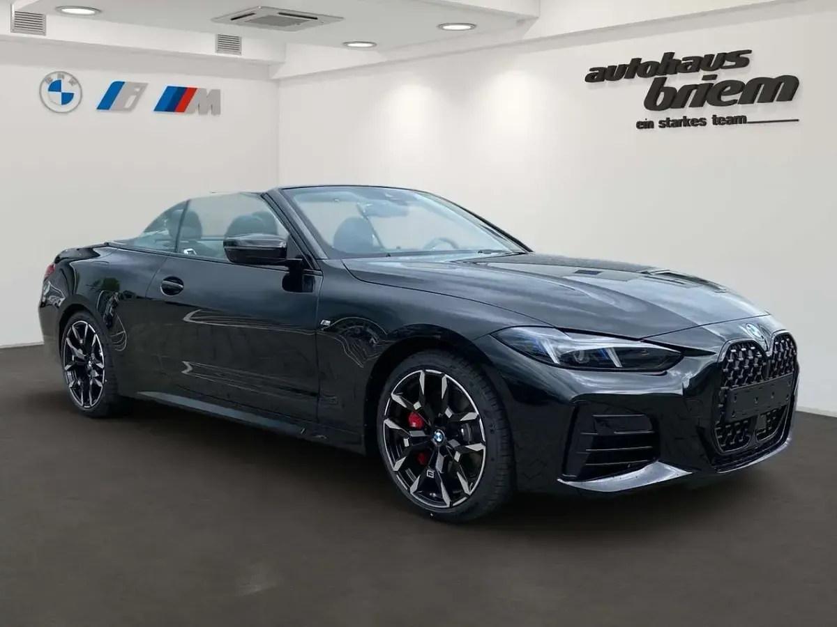 Neu BMW 430 Cabriolet Performance 245 PS (180 kW) 2025 Black sapphire metallic Cabrio