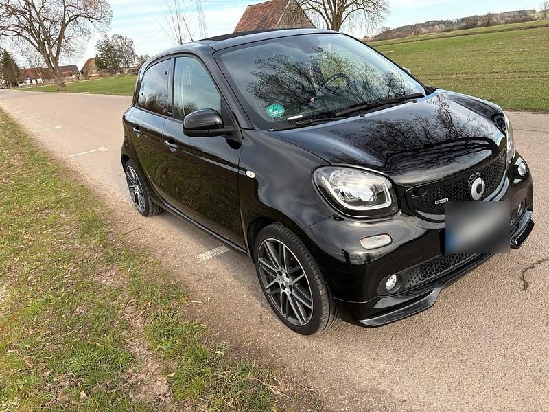 Gebraucht Smart ForFour Brabus 109 PS (80 kW) 2018 Schwarz Kleinwagen