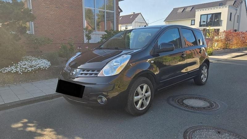 Second-hand Nissan Note 110 CP (80 kW) 2006 Negru Hatchback