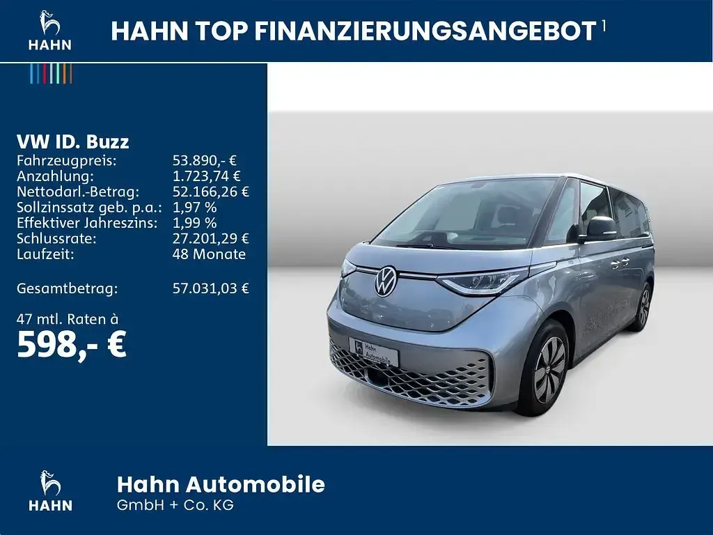 Gebraucht VW ID. Buzz Pro 210 kW (286 PS) 2025 Monosilber metallic Van / Kleinbus