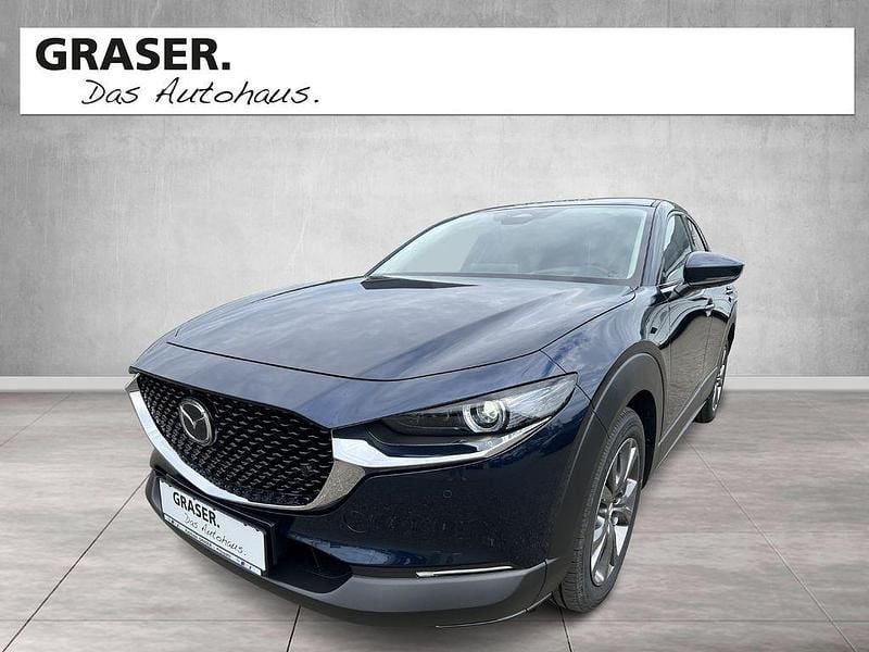 Blau Gebraucht 2025 Mazda CX-30 Exclusive-Line SUV | 29.400 € (Fairer Preis) - Bild 1/4