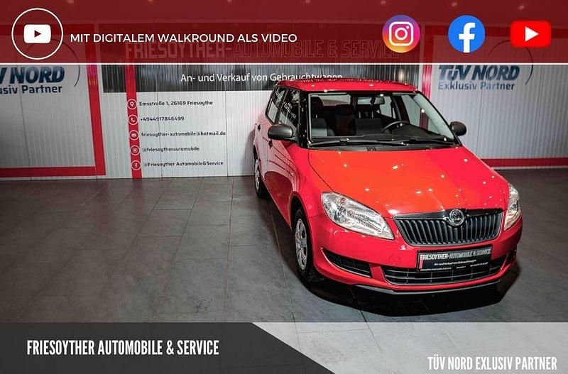 Rot Gebraucht 2014 Skoda Fabia Active Kleinwagen | 4.990 € (Fairer Preis) - Bild 1/4