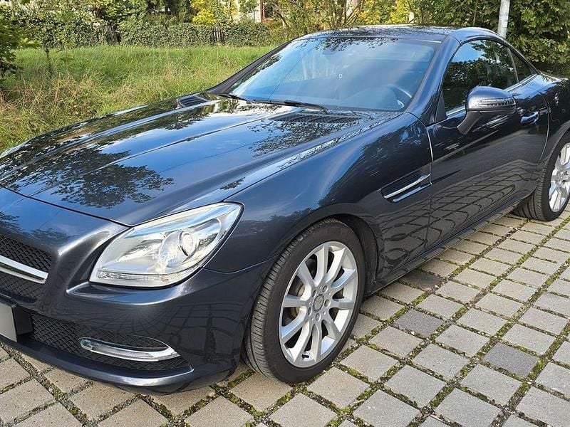 Gebraucht Mercedes SLK200 184 PS (135 kW) 2014 Grau Cabrio