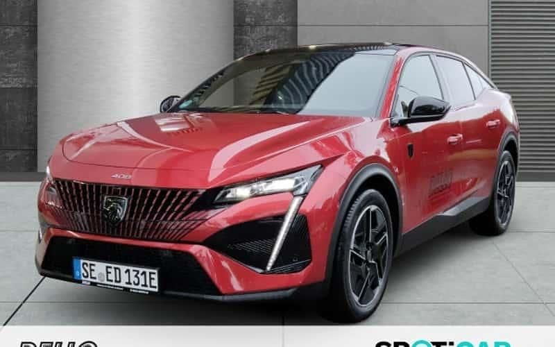 Rot Gebraucht 2025 Peugeot e-408 GTi SUV | 48.990 € - Bild 1/4