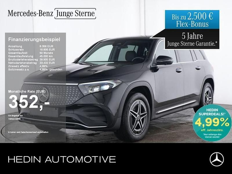 Schwarz Gebraucht 2024 Mercedes EQB300 AMG SUV | 40.870 € (Teuer) - Bild 1/4