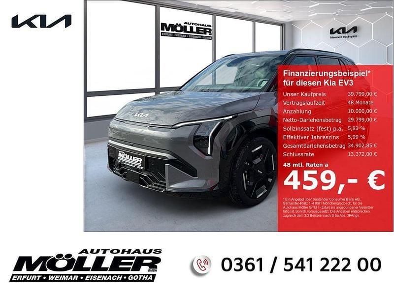Gebraucht Kia EV3 Comfort 150 kW (204 PS) 2025 Grau SUV
