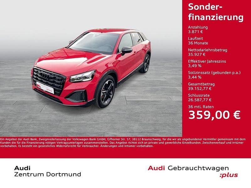 Progressivrot metallic Gebraucht 2025 Audi Q2 S-Line SUV | 39.798 € (Etwas zu teuer) - Bild 1/3