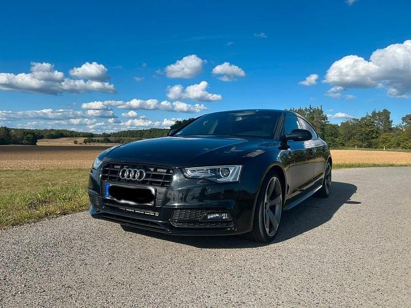 Schwarz Gebraucht 2014 Audi A5 Sportback Sport Limousine | 15.500 € (Teuer) - Bild 1/4